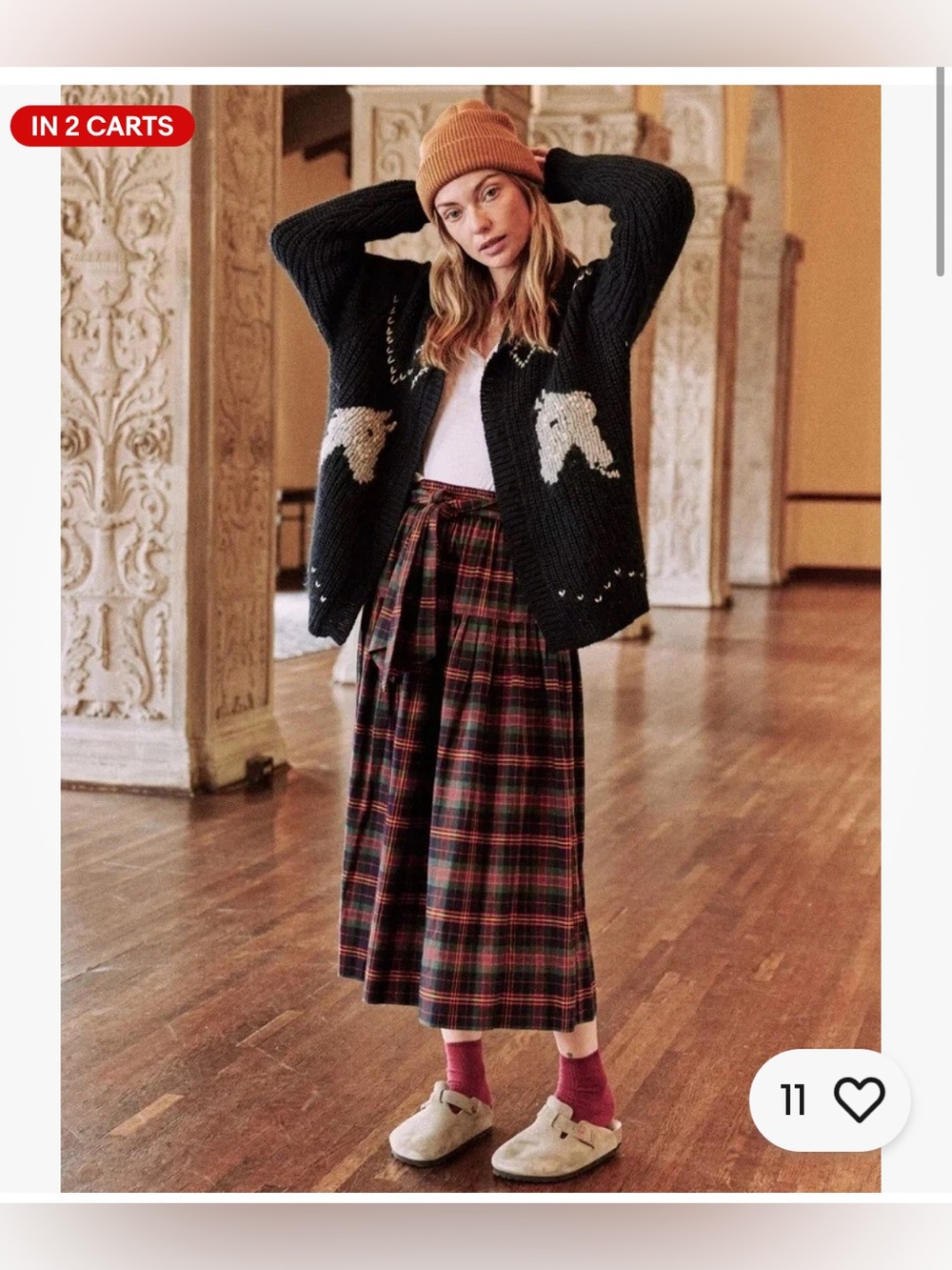 The Great The Highlands Fannel Tartan Skirt